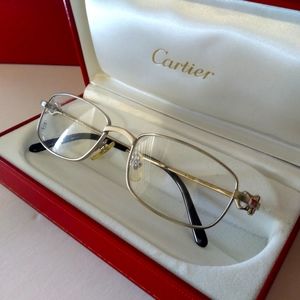 Cartier "Temper" platinum Eyeglasses
